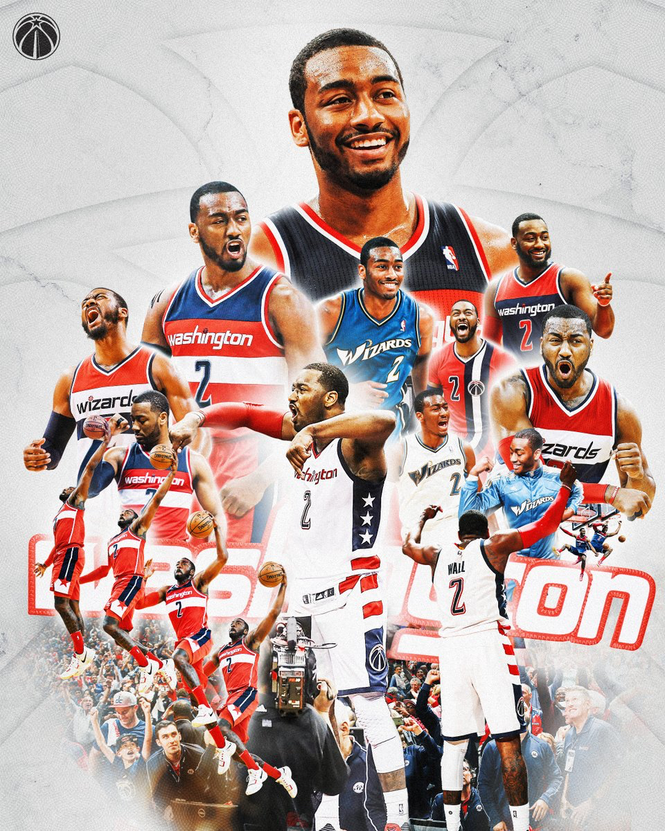 奇才官方更新社媒致敬沃尔:我们的队史最佳之一,永远的奇才